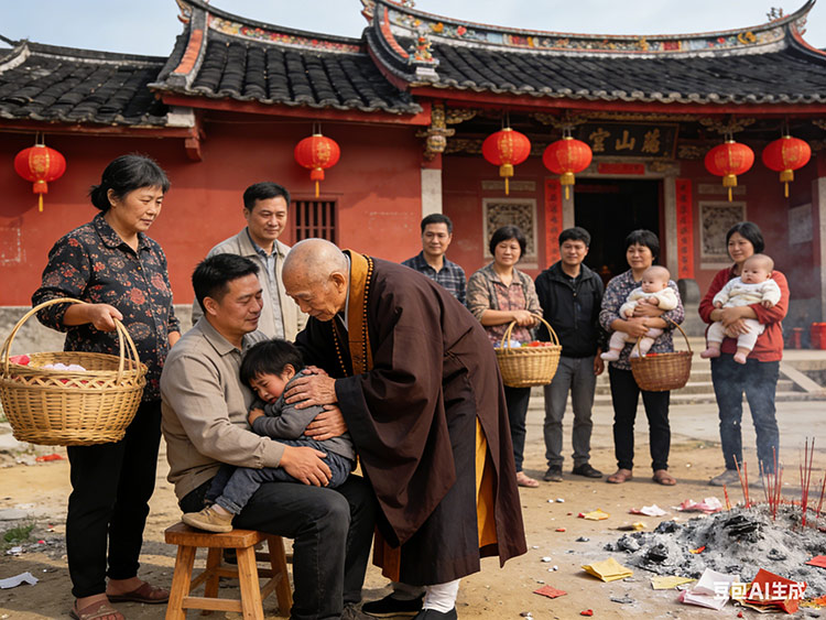 闾山法-收惊仪式